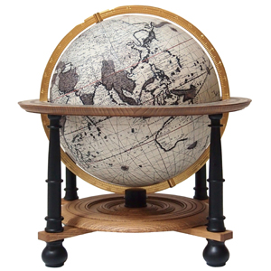 Miniature reprica of Valk globe